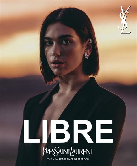 dua lipa yves saint laurent libre|ysl libre Dua Lipa.